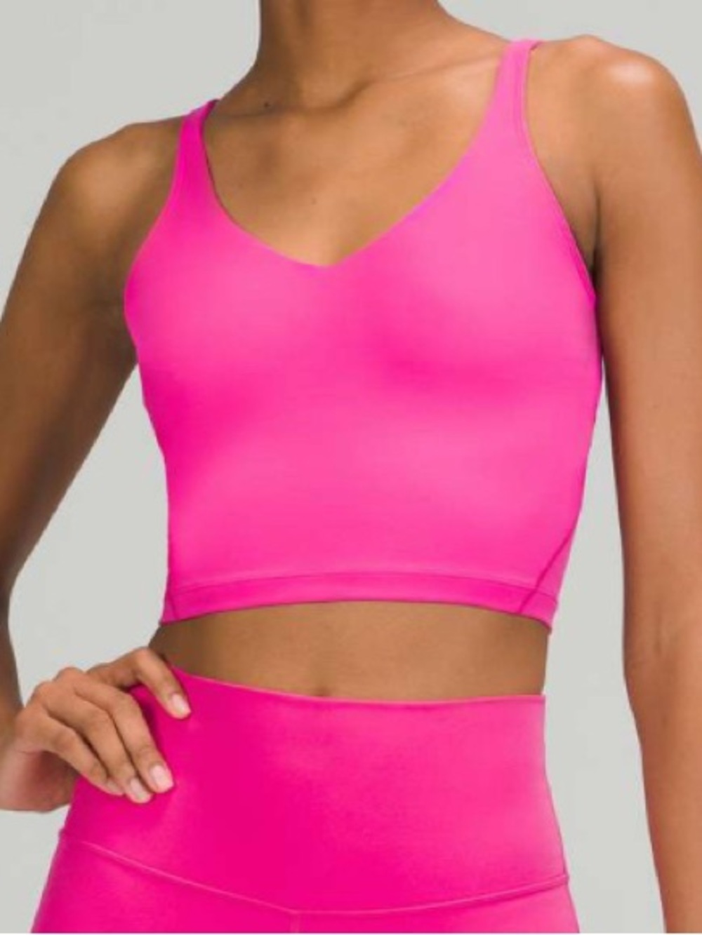 NWT Lululemon Align Tank Top Sonic Pink size 6